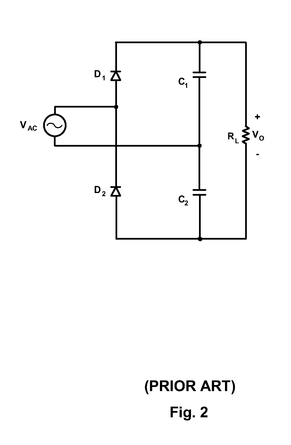 Power factor correction rectifier that operates efficiently over a range of input voltage conditions