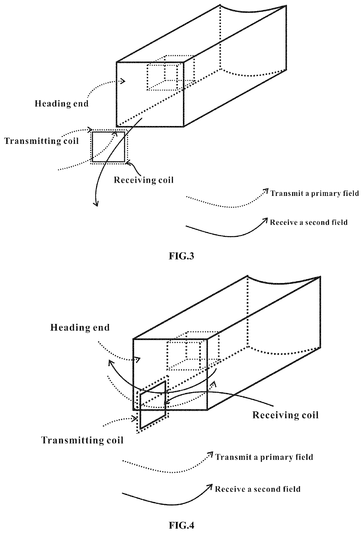 Mine TEM three-component detection method