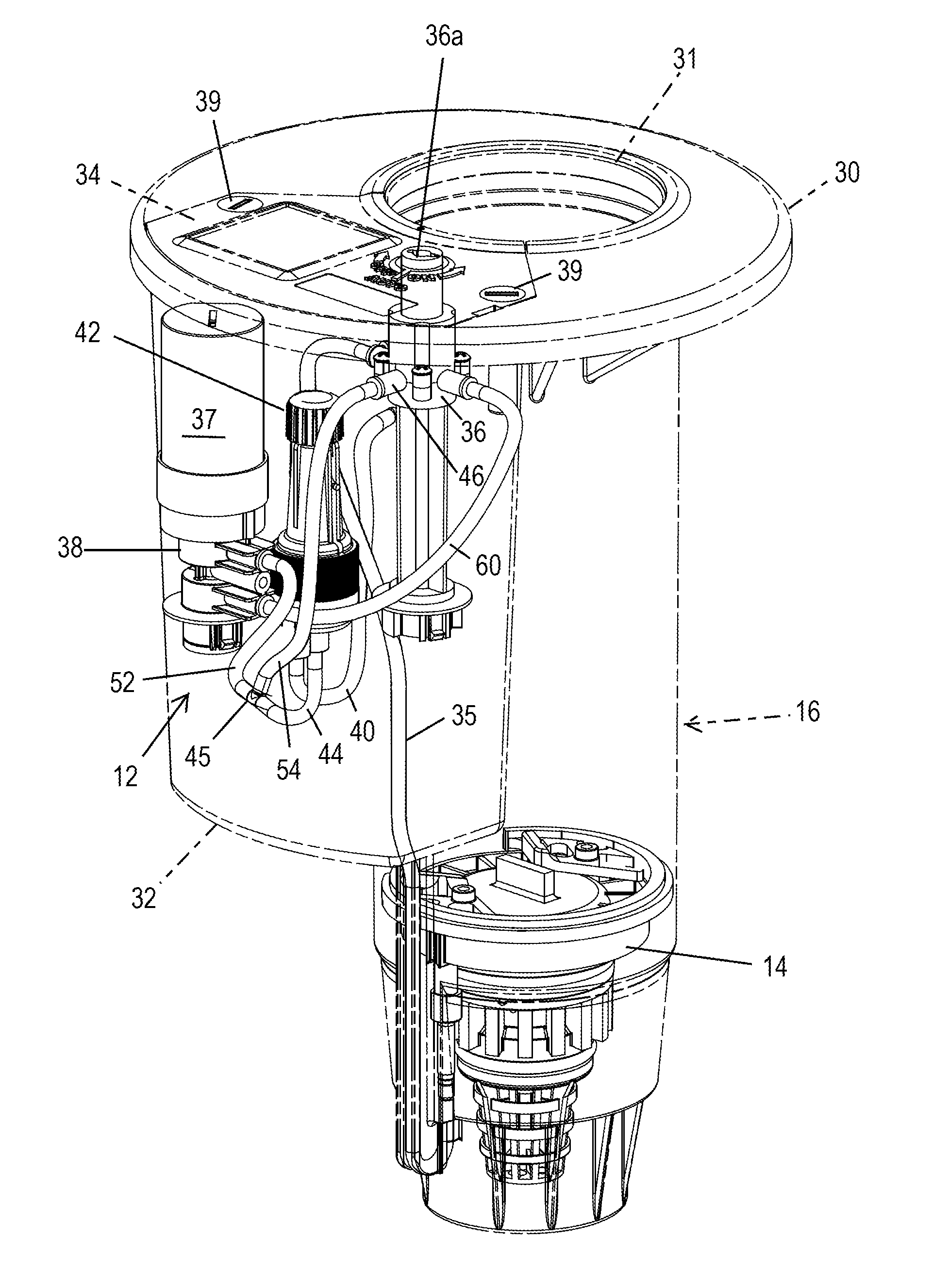 Valve-in head irrigation sprinkler with service valve