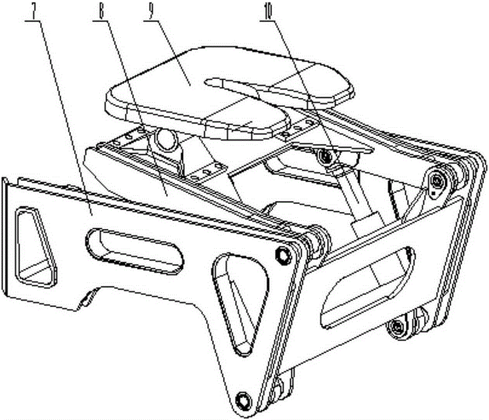 A self-loading and unloading aluminum ladle transport vehicle and transport method