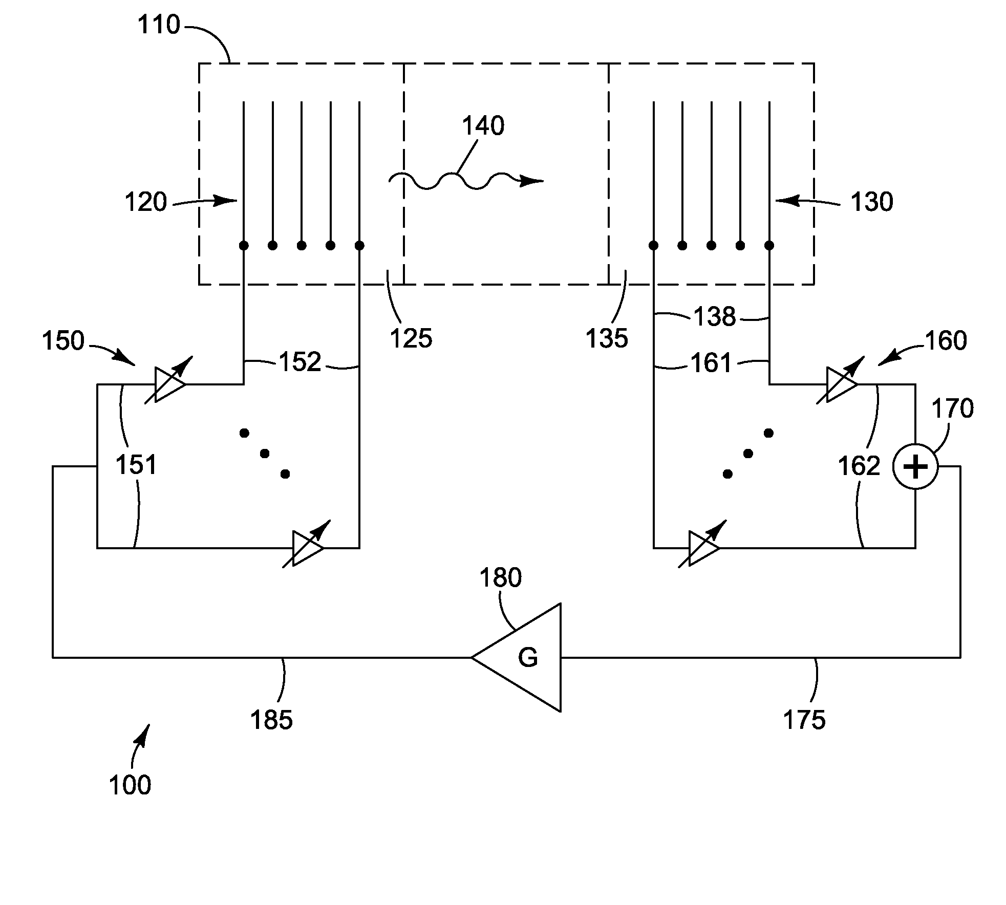 Frequency adjustable surface acoustic wave oscillator