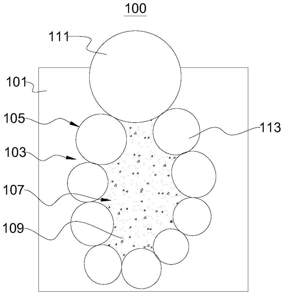 Bumblebee spawning inducing device and bumblebee spawning inducer