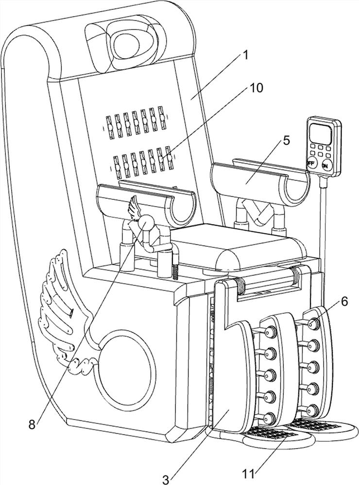 Patient rehabilitation assisting equipment for neurosurgery department