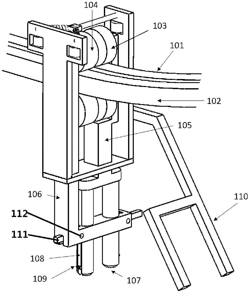 Automatic take-out method and mechanical arm based on cam mechanism