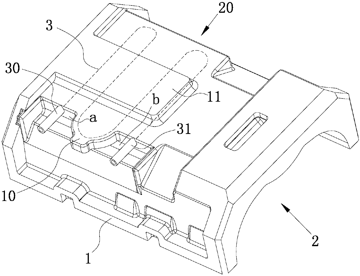 A method for forming a vacuum pump intake casing