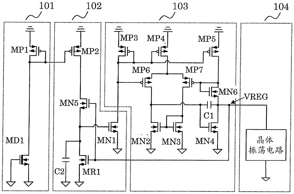 Constant voltage output circuit