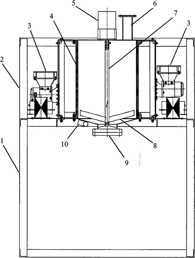 Apparatus for eluting and restoring contaminated soil of site with integration of stirring, ultrasounds and microwaves