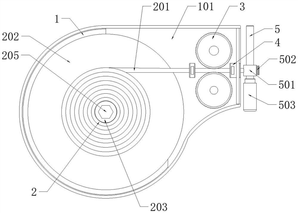 Engineering cost measuring ruler for field measurement