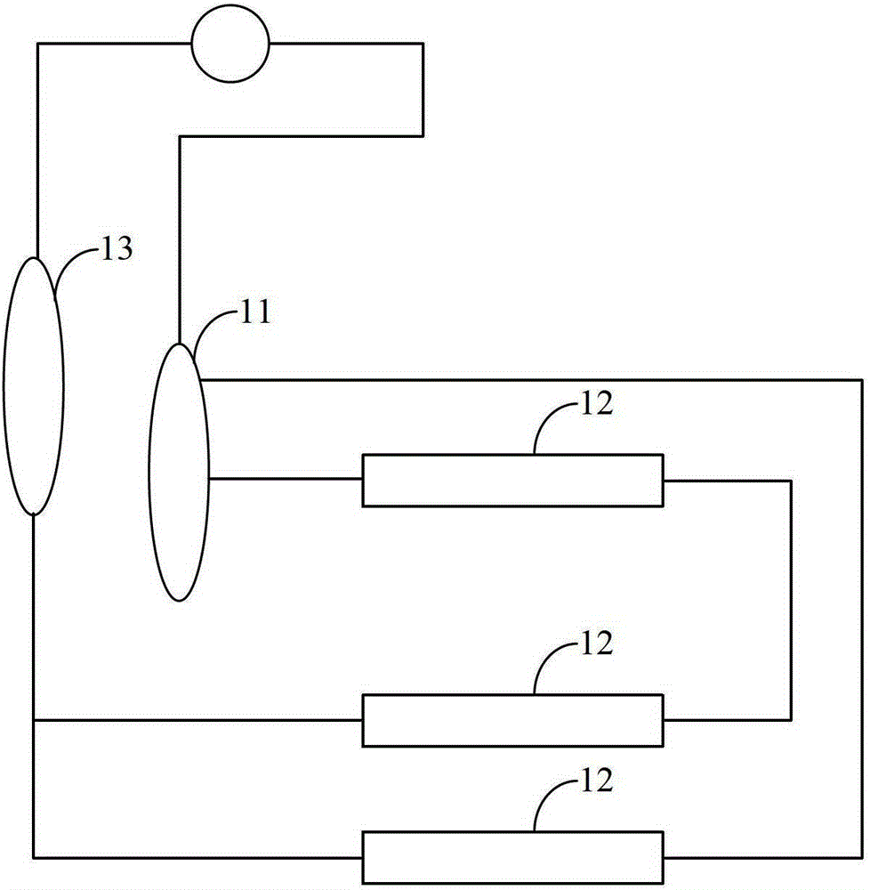 A temperature monitoring method and system for a stator winding of a nuclear power plant generator