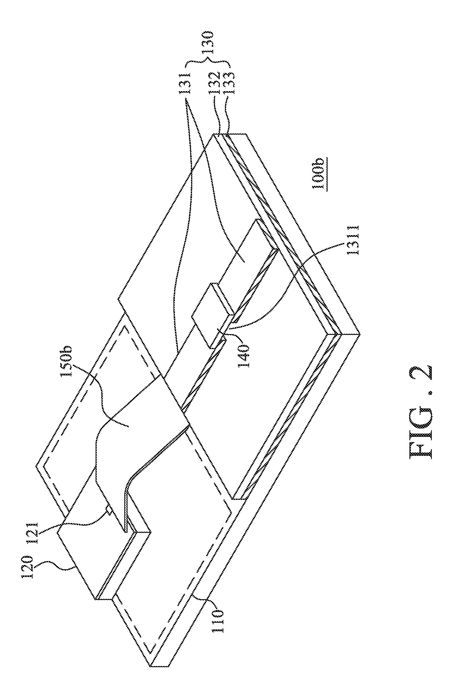 Capacitive bonding structure for electronic devices