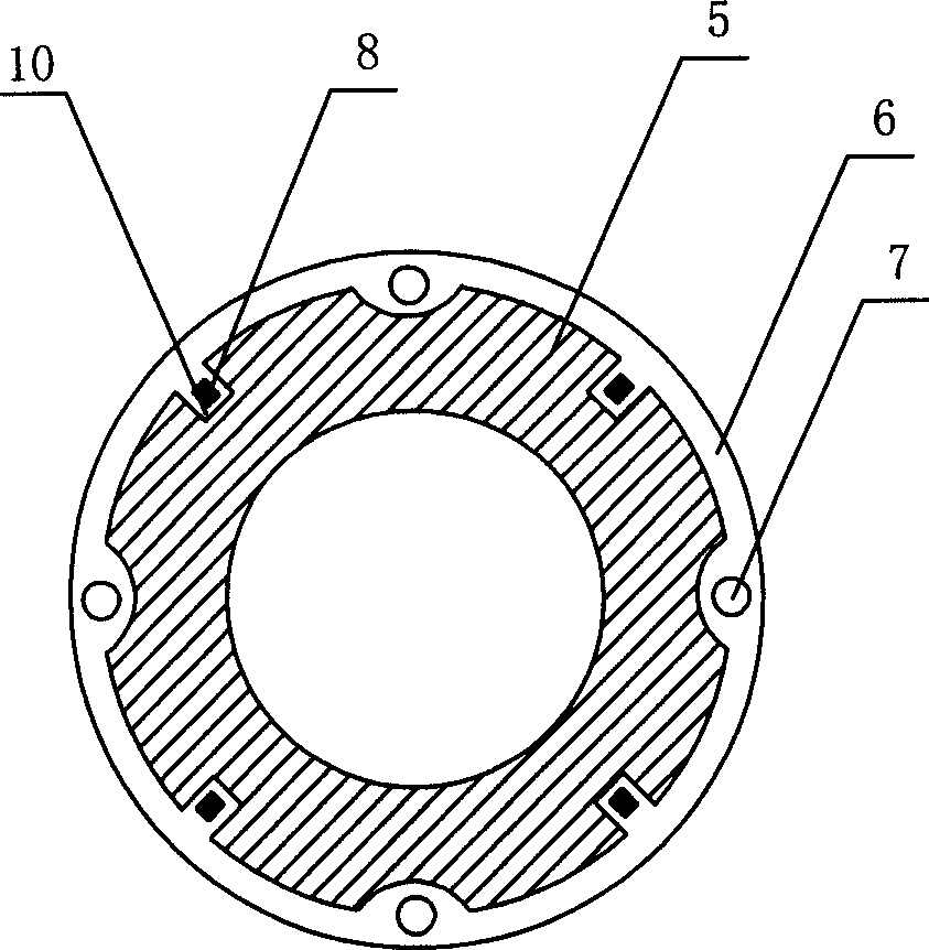 Piston with pressure-reducing piston ring