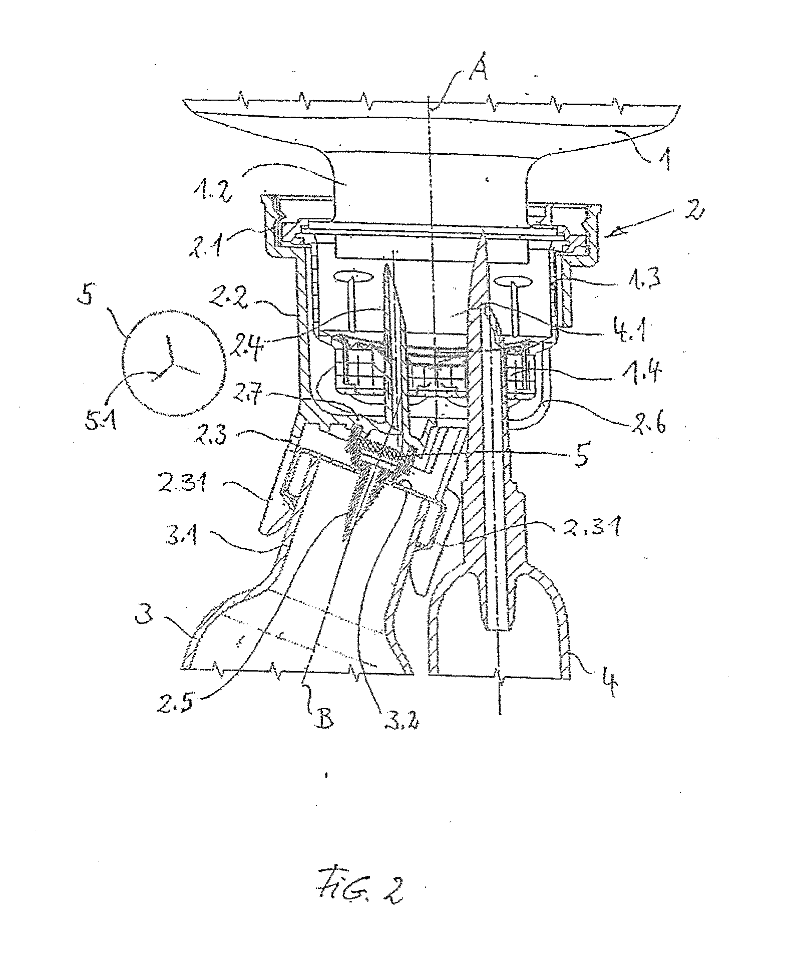 Device for introducing medicine into an infusion container