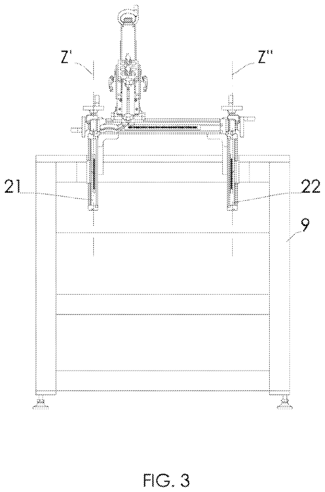 Support, positioning and handling device for surgical equipment and instruments