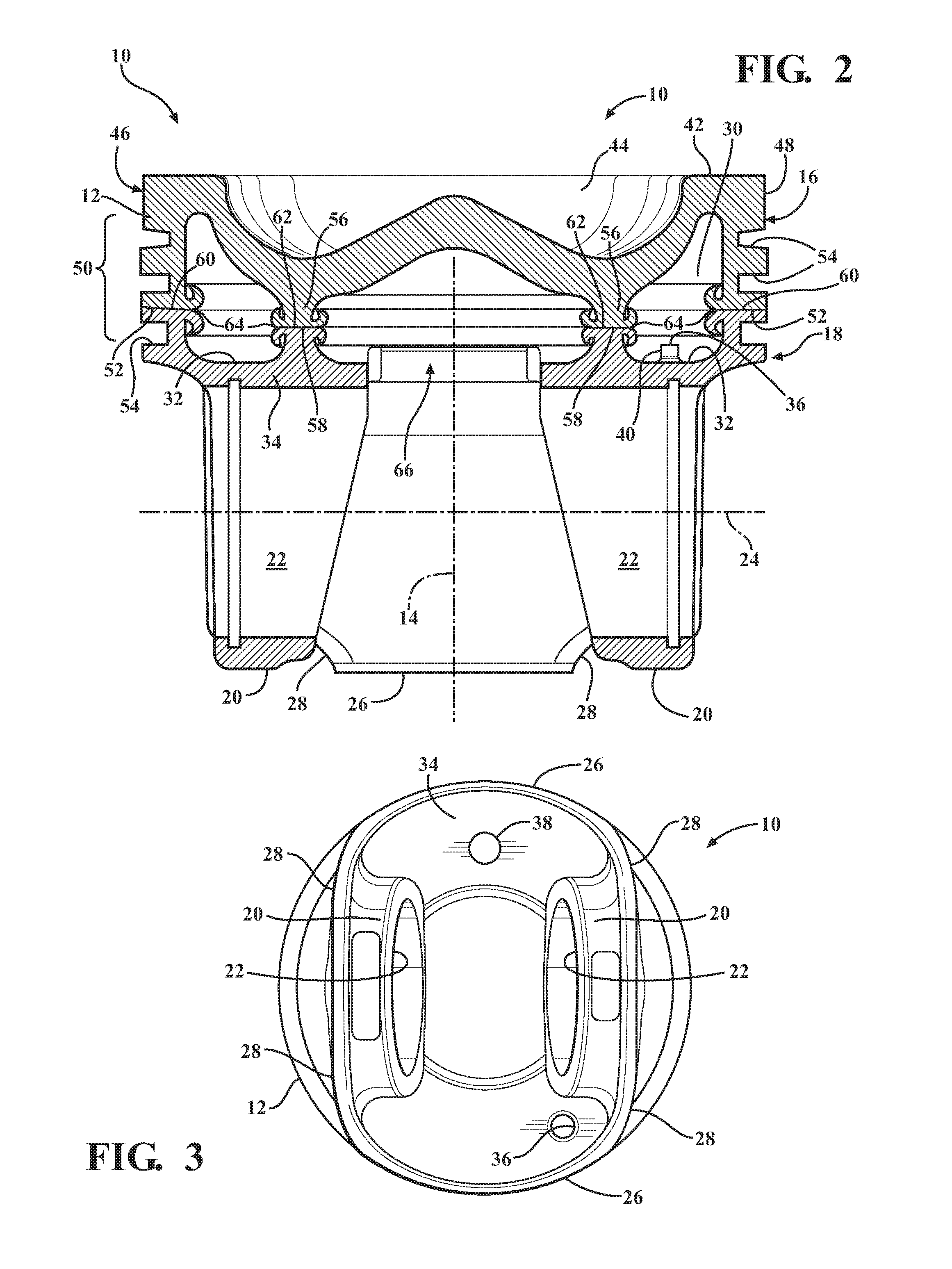 Piston with cooling gallery having enhanced oil inlet and method of construction thereof