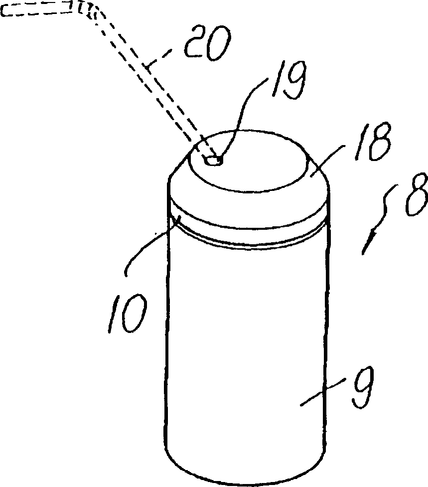 Container for thermostatic preservation of liquids