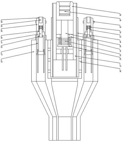 Electric vehicle charging connection mechanism with rotary connection bayonet