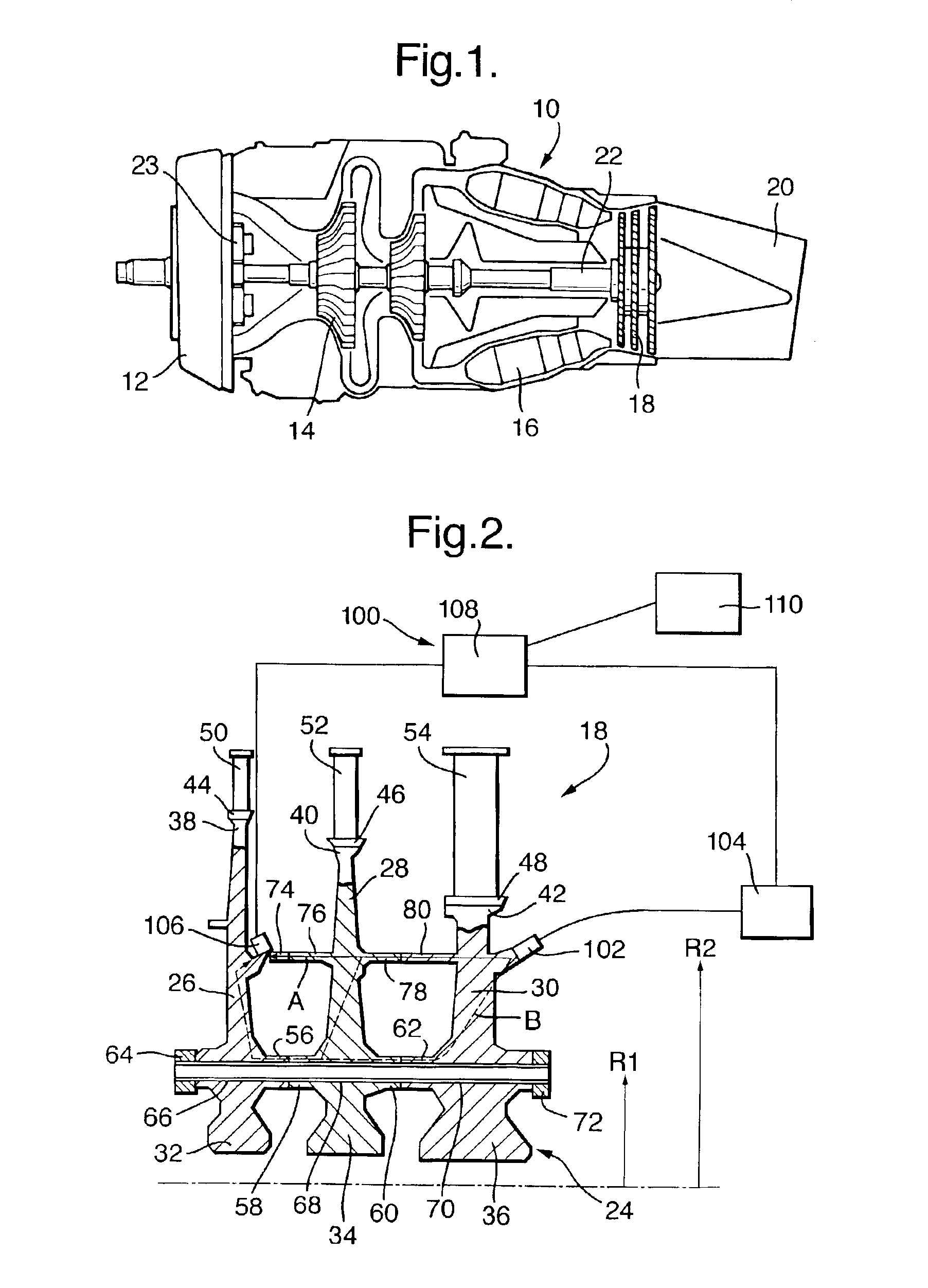 Method of detecting a change in the structure of a complex shape article