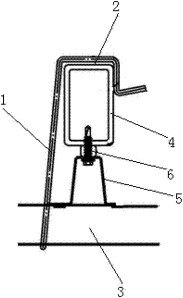 Reinforcing construction method for open-joint ceiling system