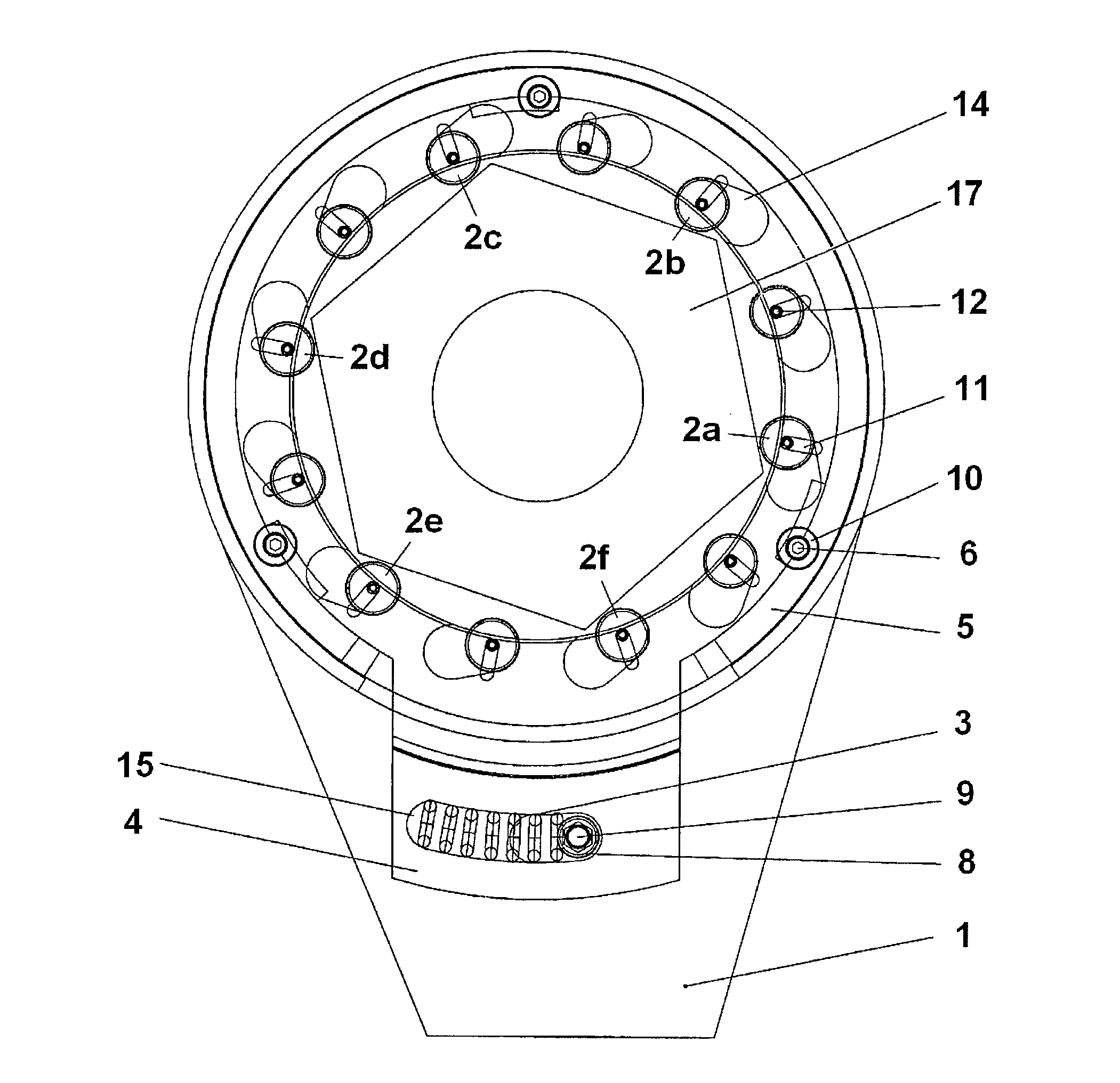 Auto-Adjustable bearing wrench