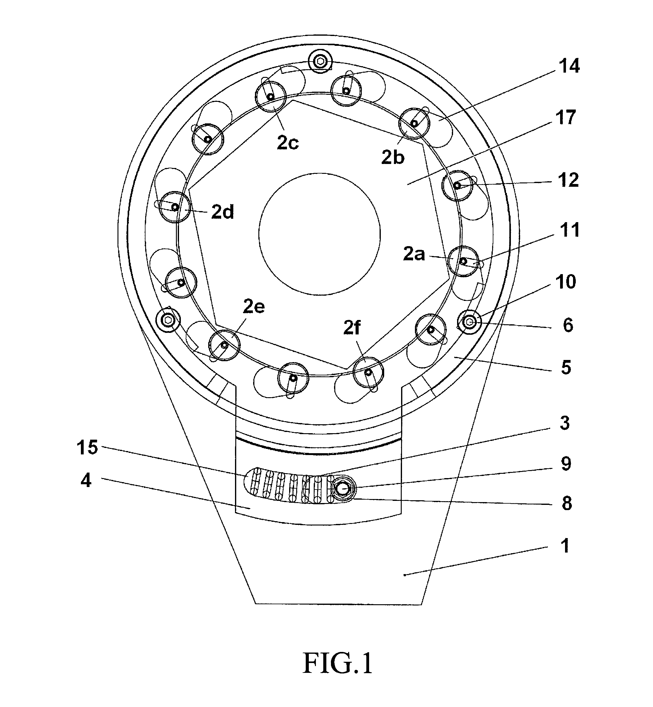 Auto-Adjustable bearing wrench