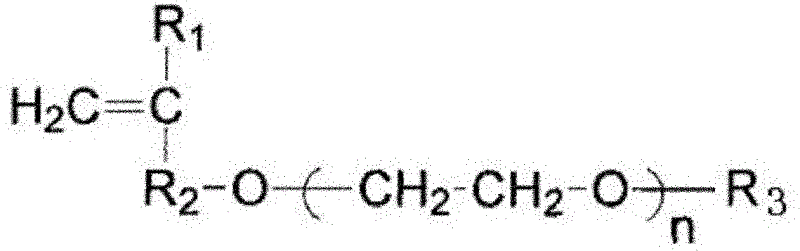Allyl polyglycol ether polycarboxylic acid water reducer and synthetic method thereof