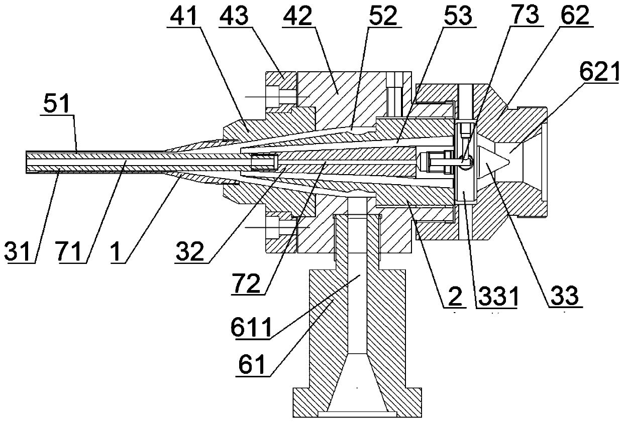 Dual-layer washing machine drainage pipe and extruder handpiece of washing machine drainage pipe