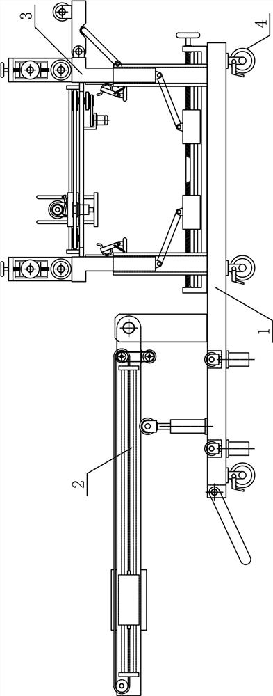 A fully automatic cable laying machine