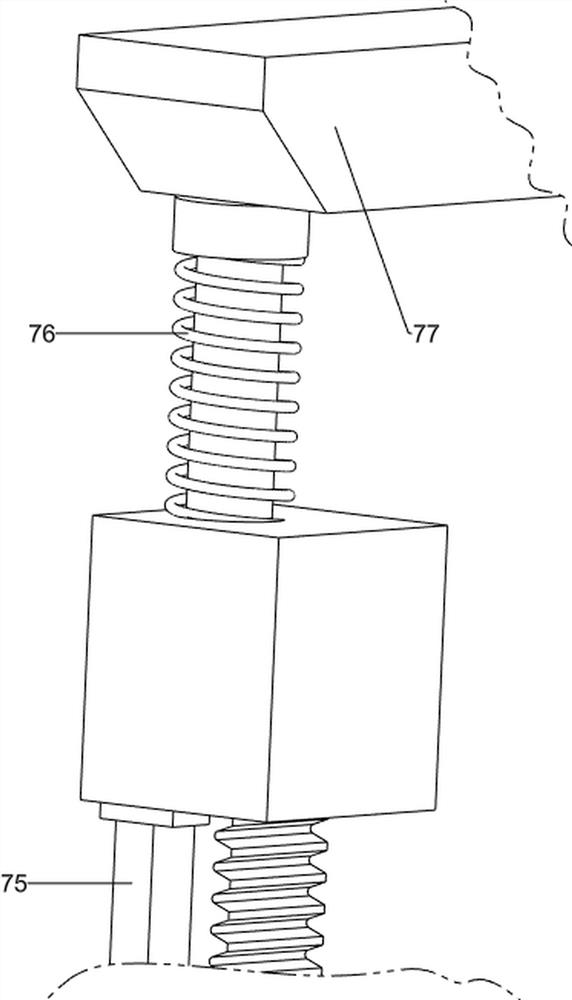 Winding device for plastic pad packaging