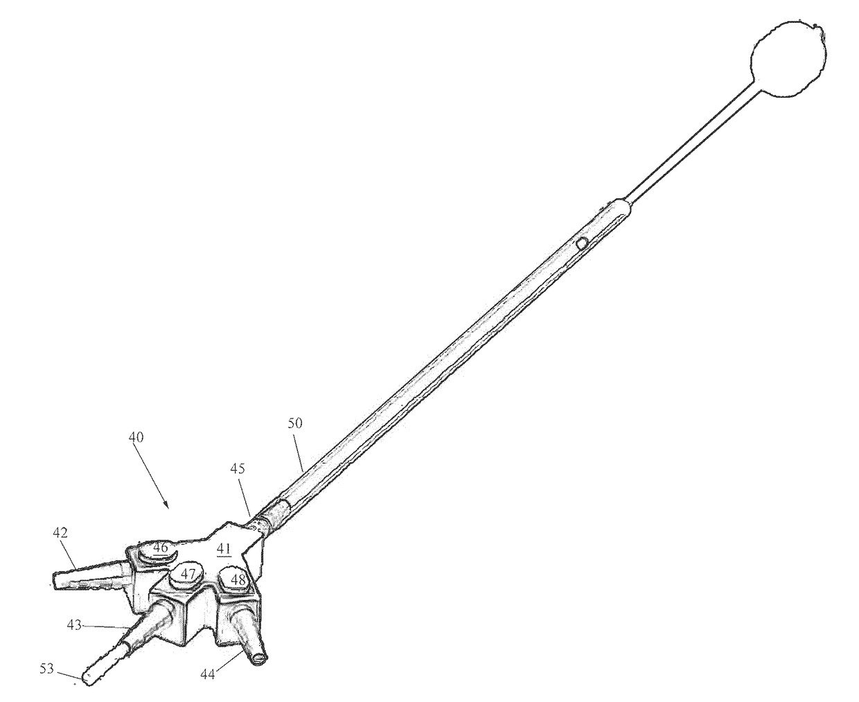 System for improving fluid drainage