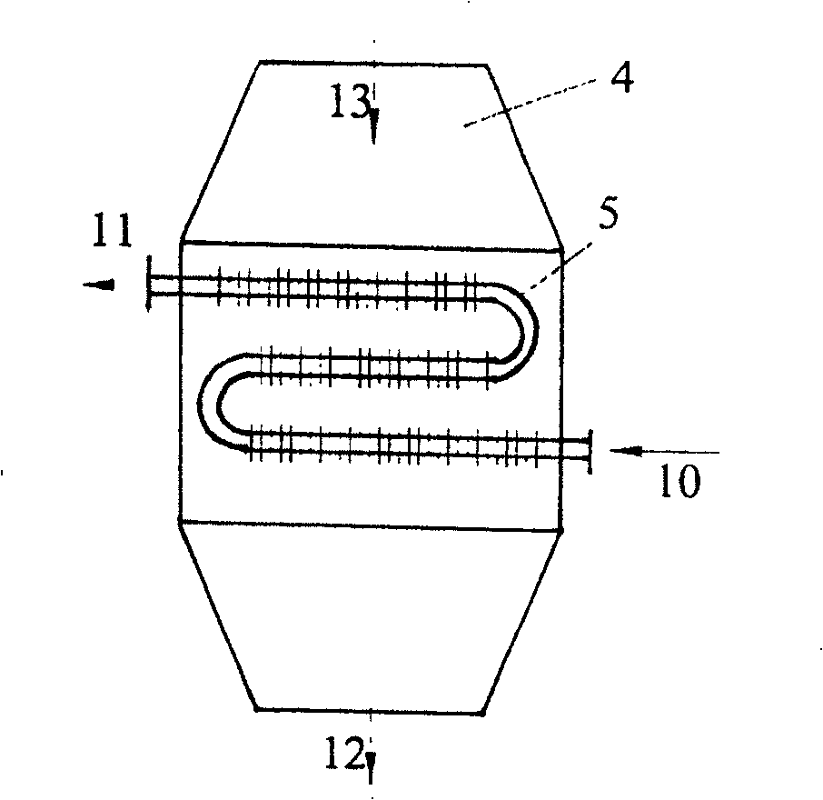 Solar energy storage method and device for biomass gasification energy storage