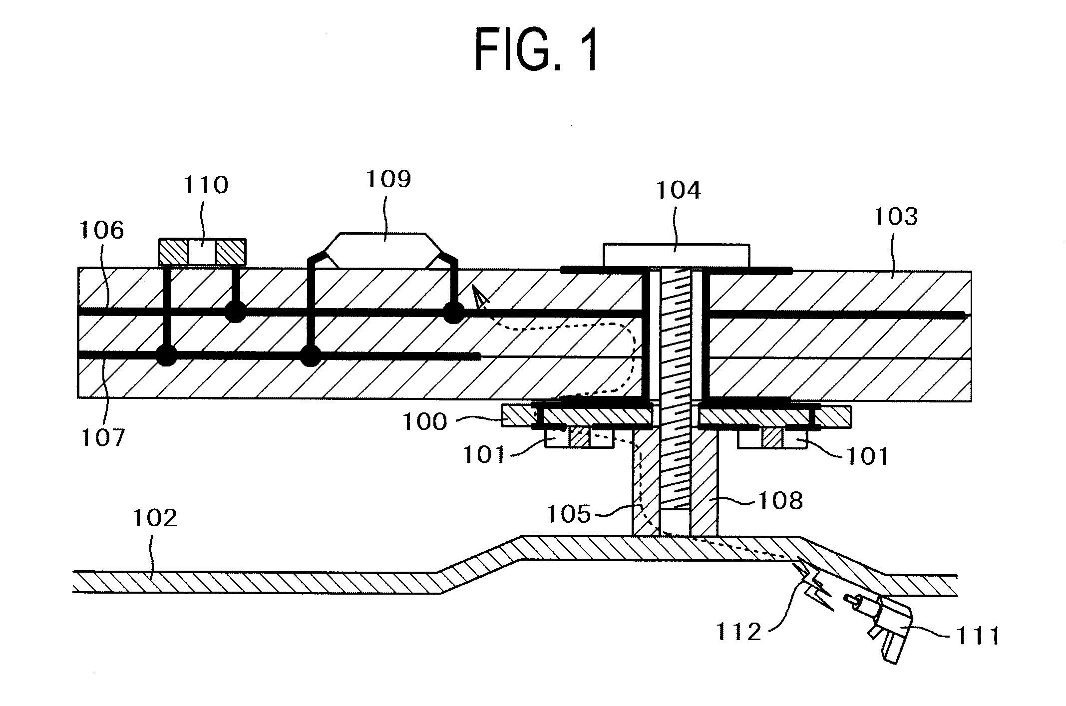 Electronic device and noise current measuring method