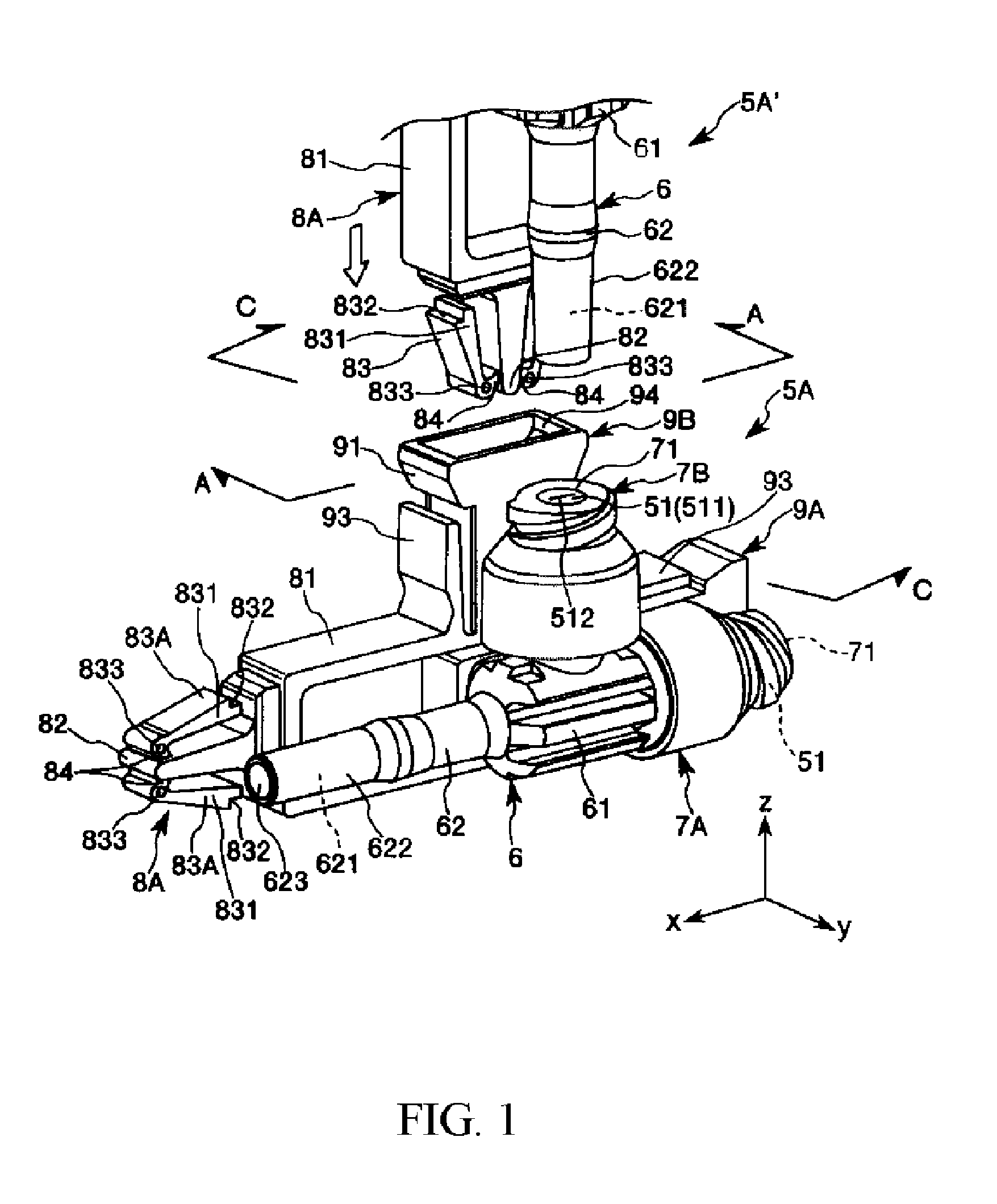 Connector and infusion tube set