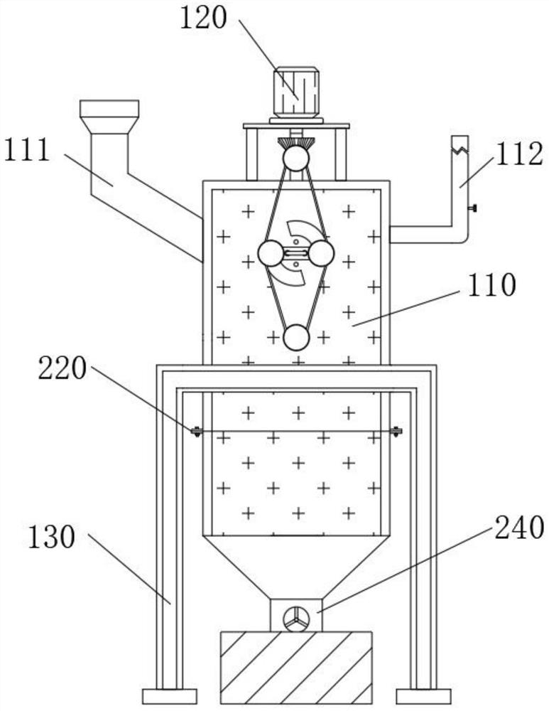 Juicing and dehulling mechanism of germ rice for energy drink processing