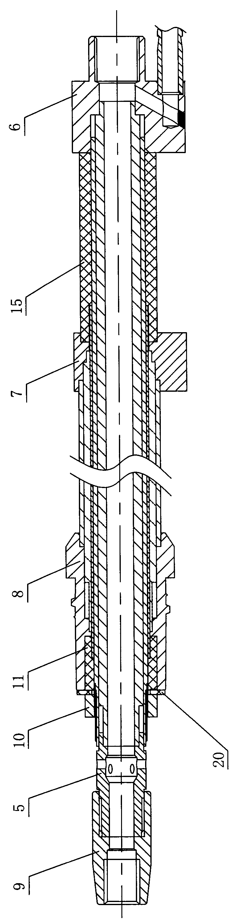 Water-cooling welding torch