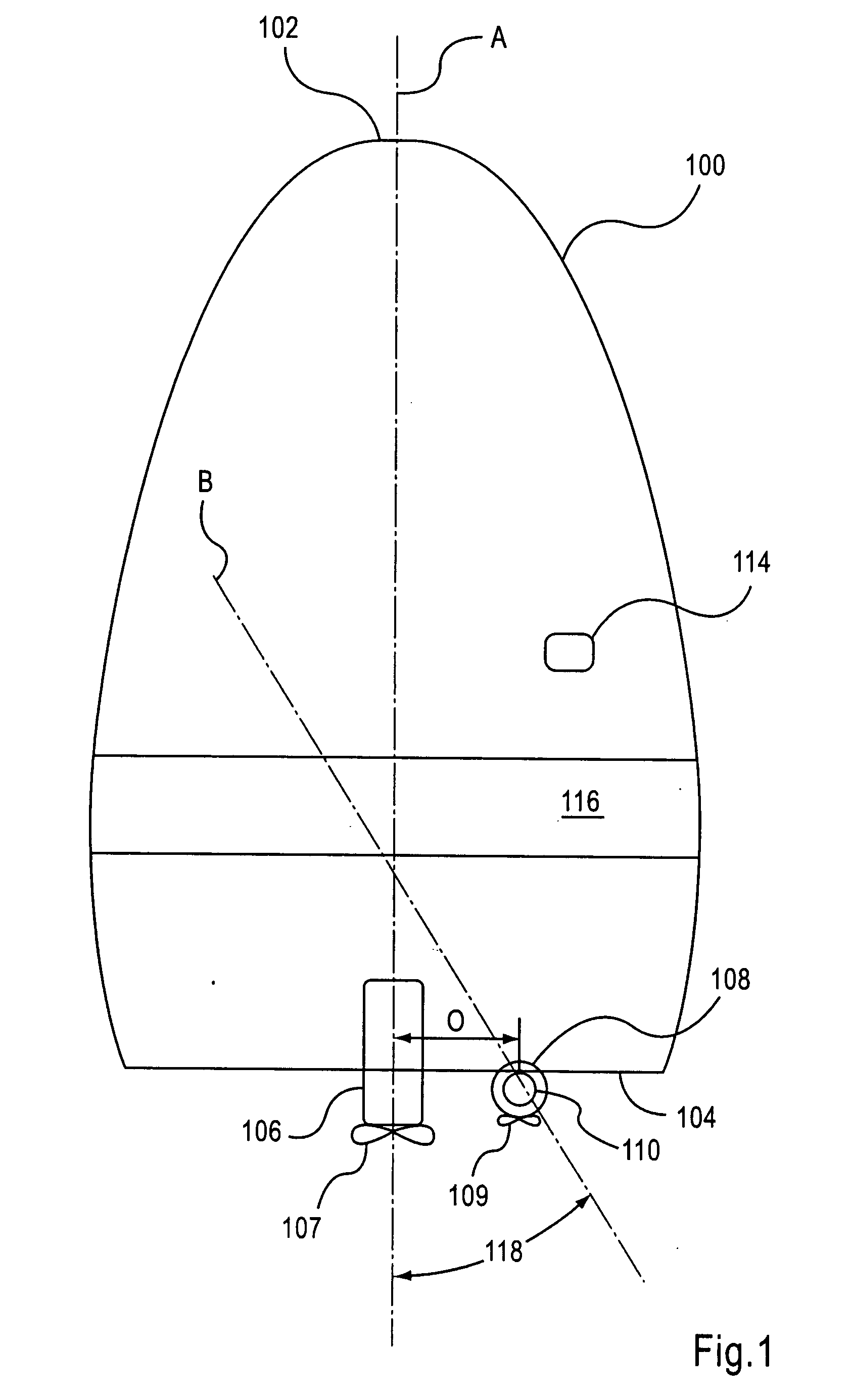 Steering system and method for a motor driven craft