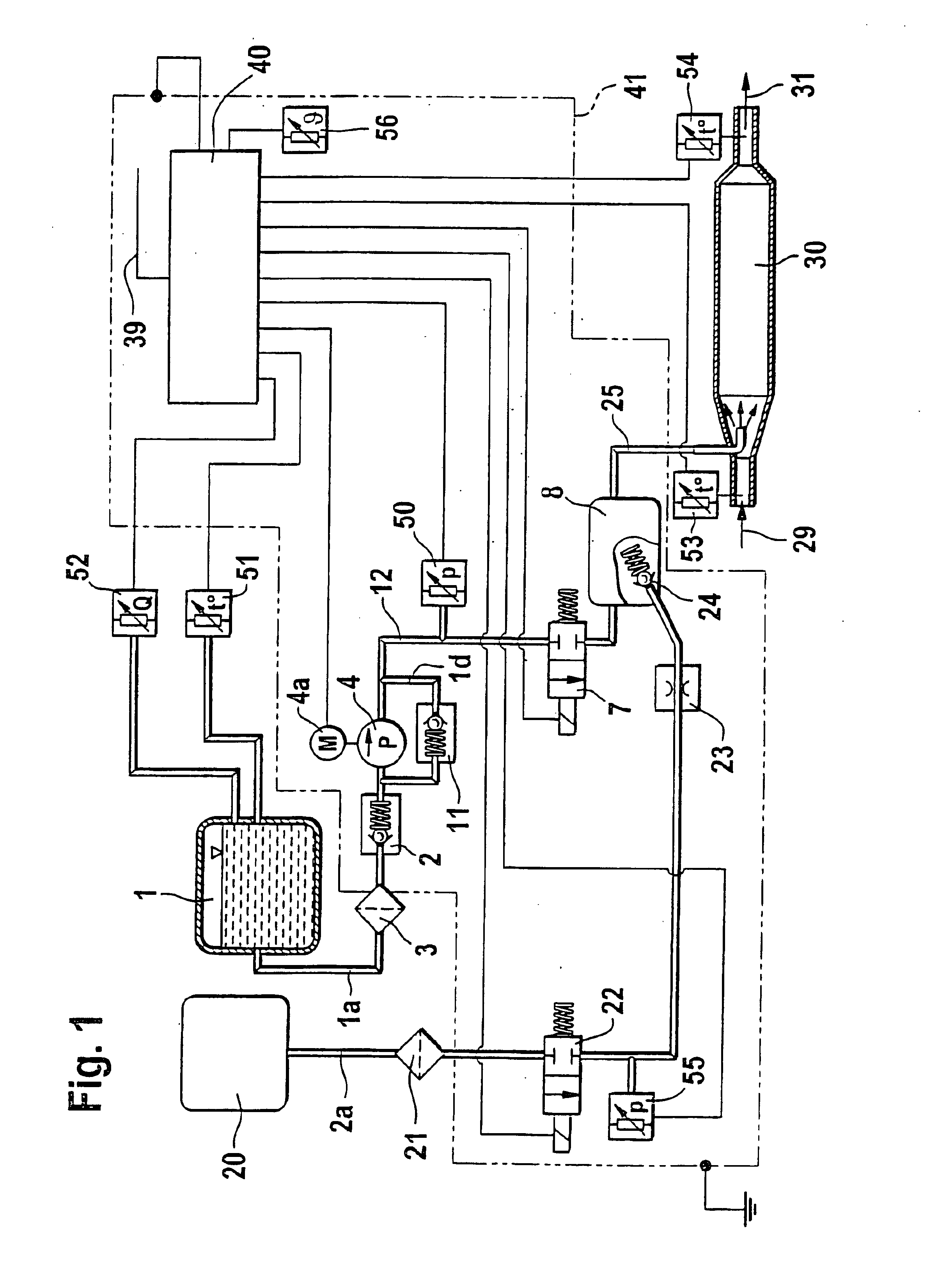 Method and apparatus for metering a reducing agent for removing nitrogen oxides from exhaust gases