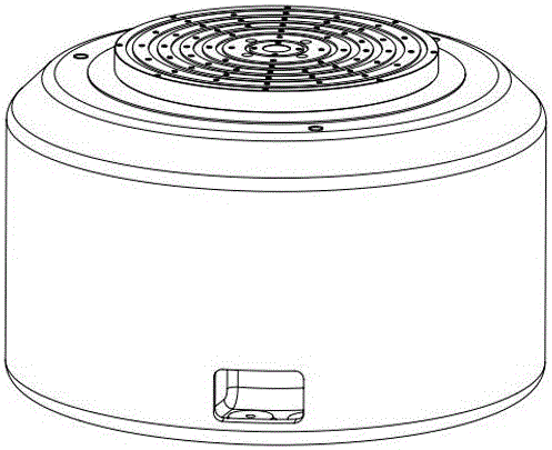A split ultra-precision aerostatic single-axis turntable