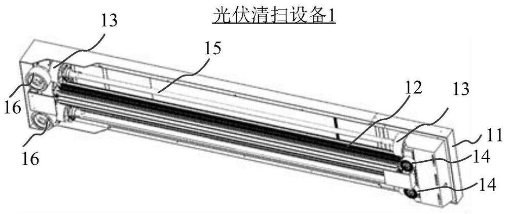 Equipment control method and device of photovoltaic cleaning equipment and storage medium