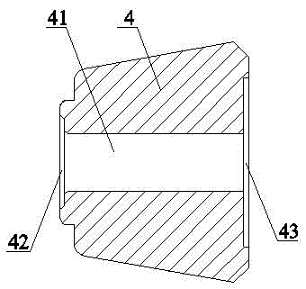 A fixed connector for solid-wall pipe layout