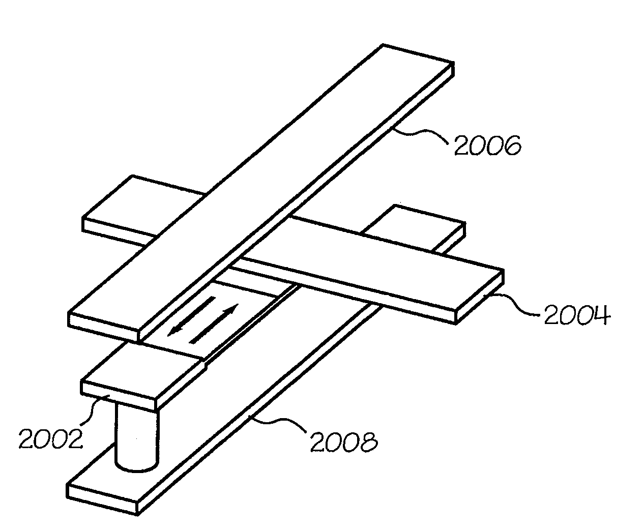 Programmable metallization cell structure including an integrated diode, device including the structure, and method of forming same