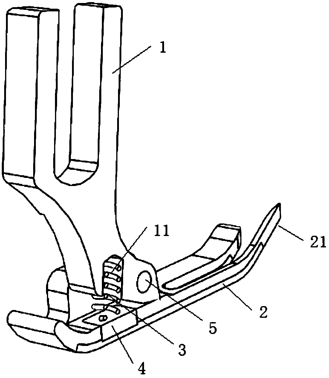 Over-step speed reducer of sewing machine and control method