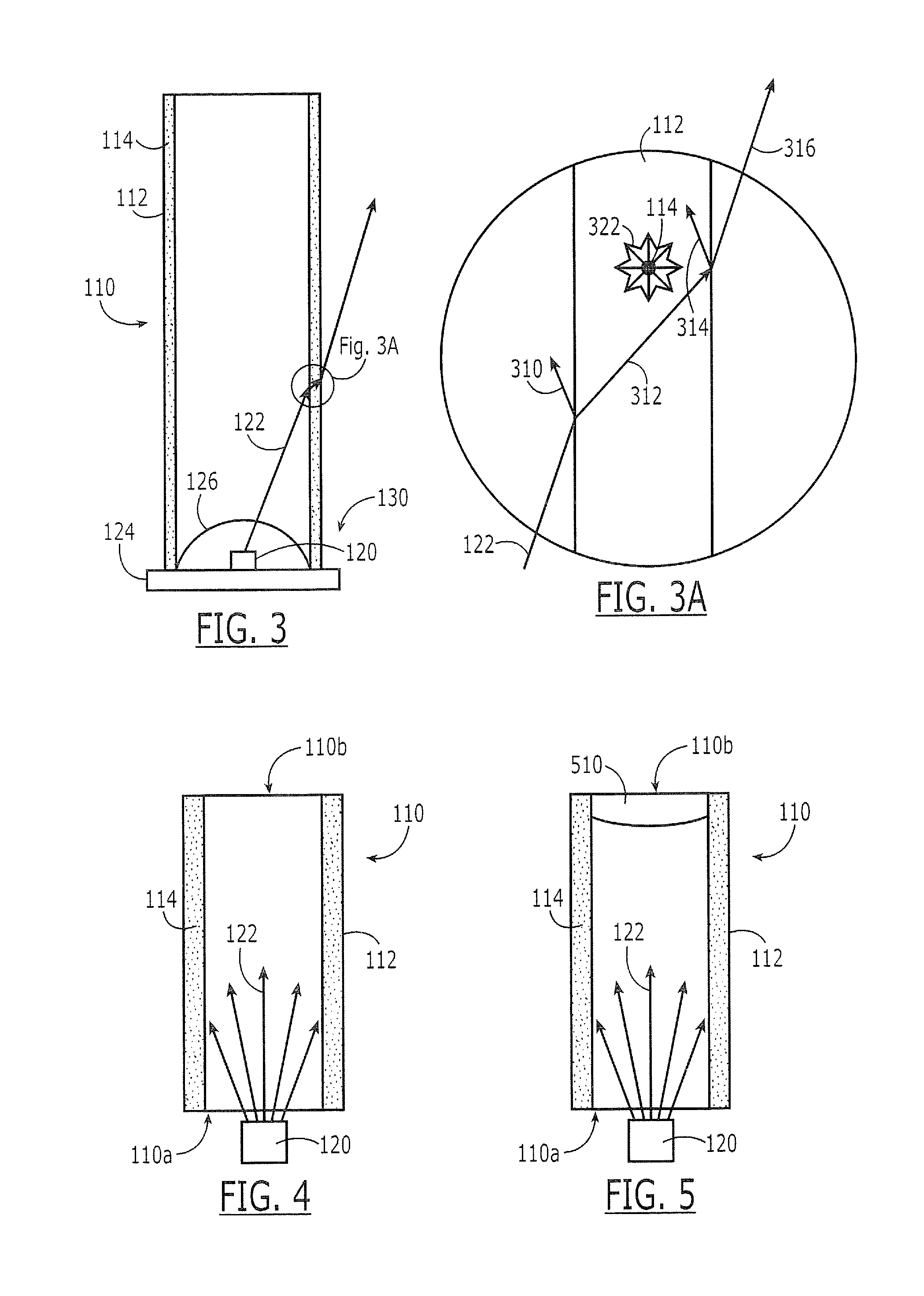 Semiconductor light emitting apparatus including elongated hollow wavelength conversion tubes and methods of assembling same