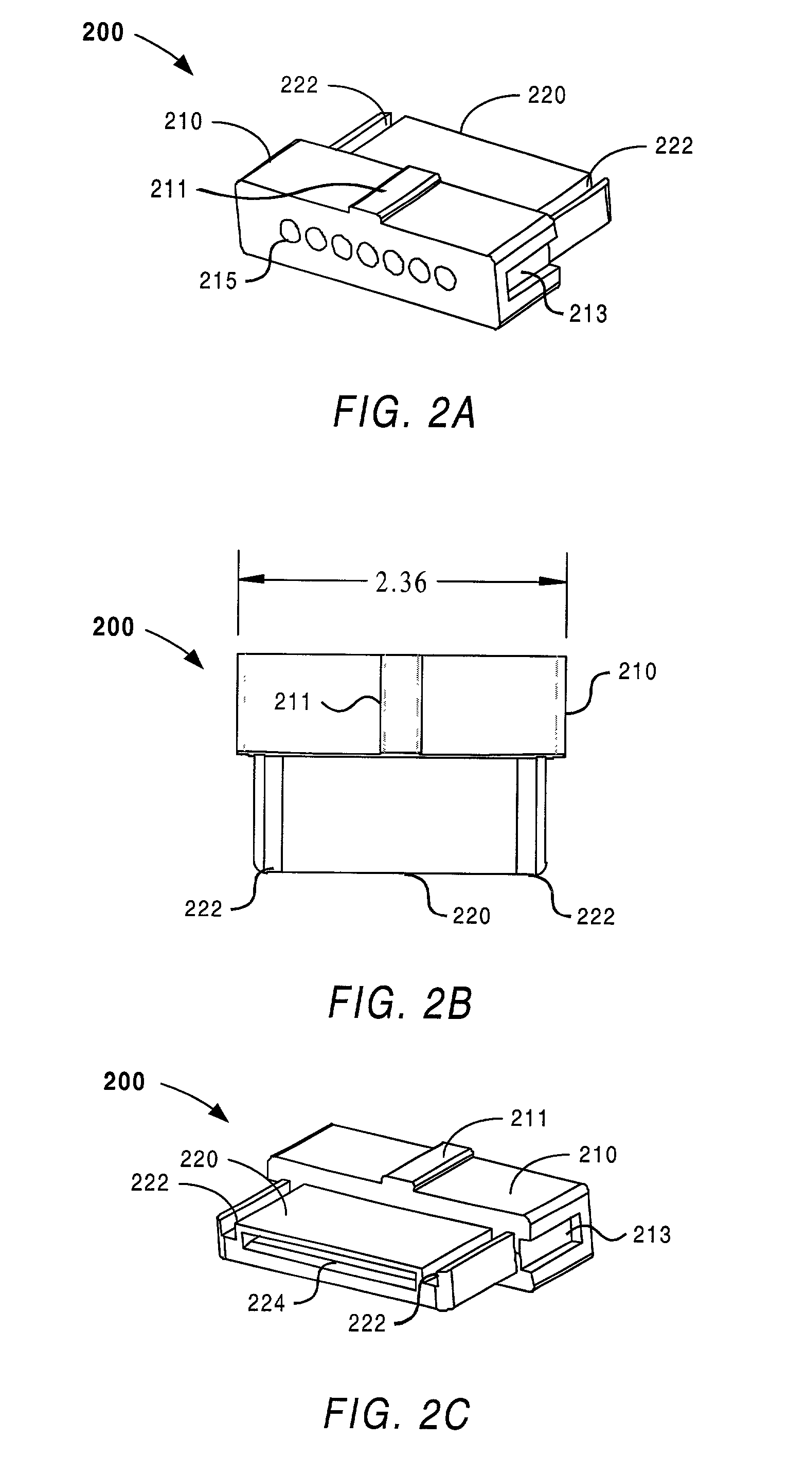 Versatile adaptor device and manufacturing process for connecting a client device to various host devices