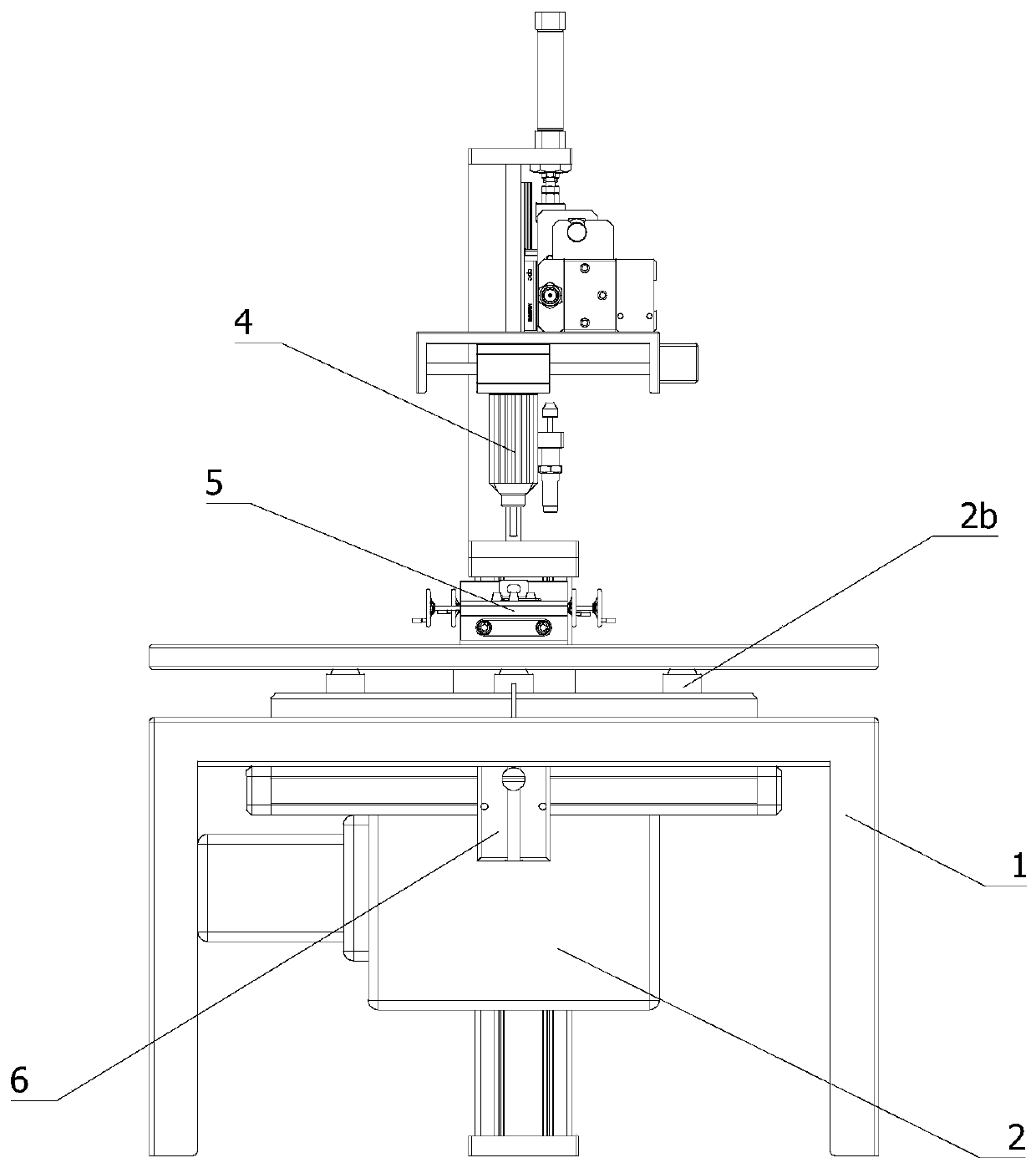 Automatic welding device for capacitor leading-out soldering lug