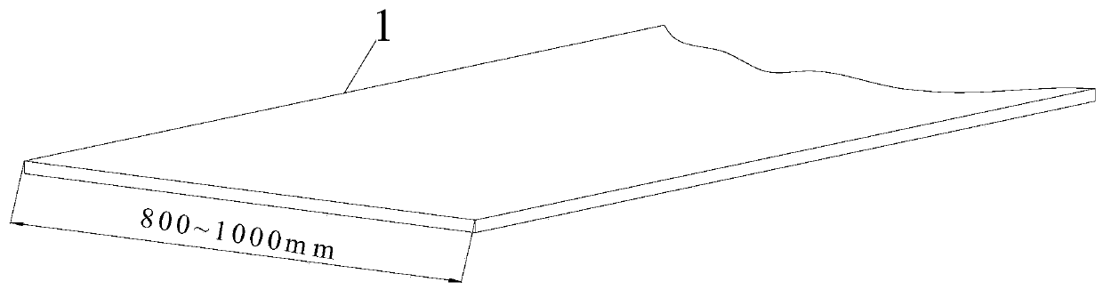 A preparation method for quick connection of short oblique tape prepregs into continuous oblique tape prepregs