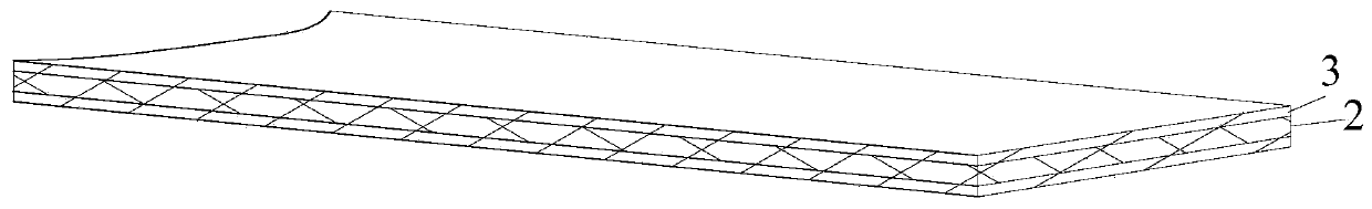 A preparation method for quick connection of short oblique tape prepregs into continuous oblique tape prepregs
