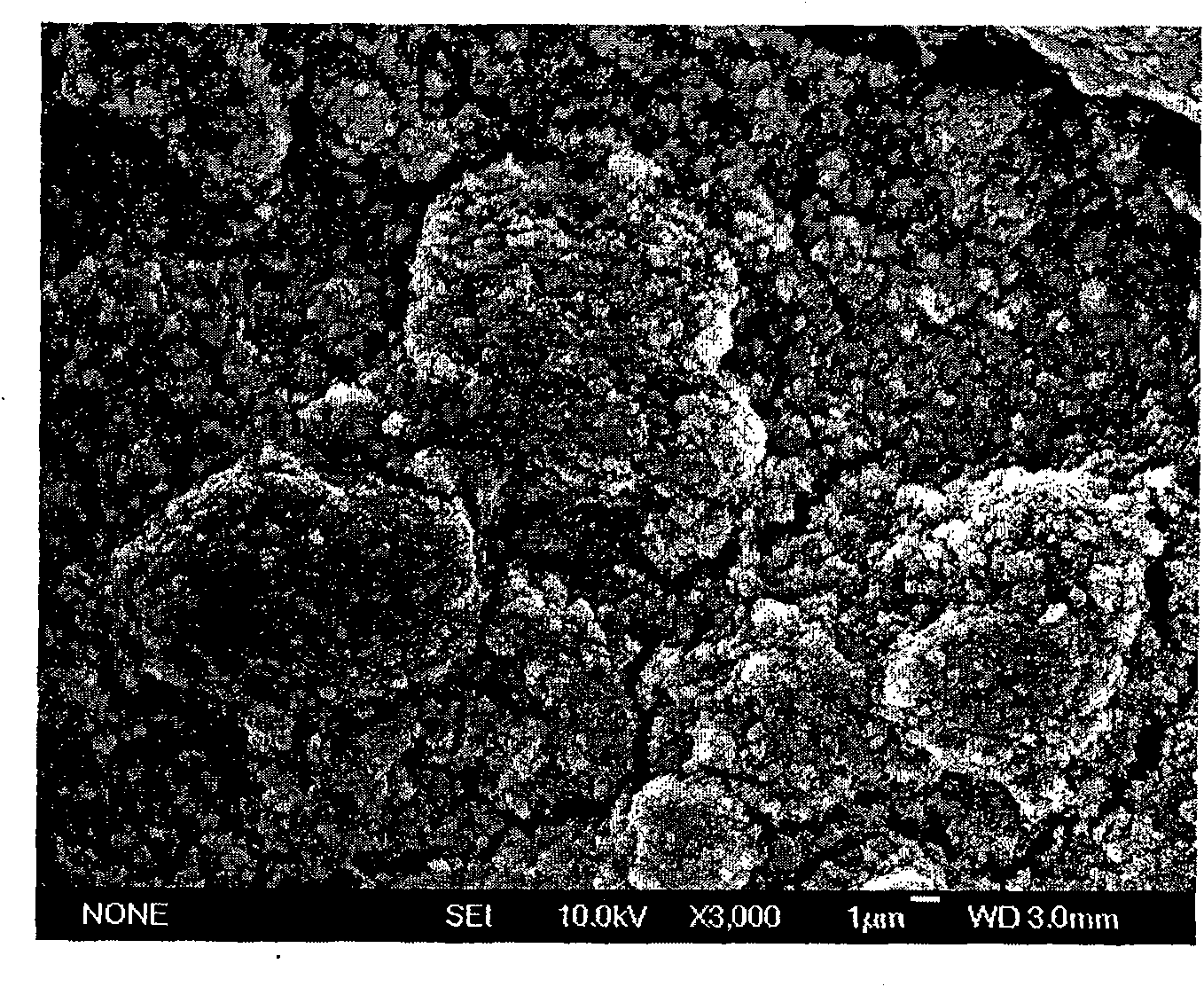 Production method for titanium oxide coating material in dye sensitized solar battery