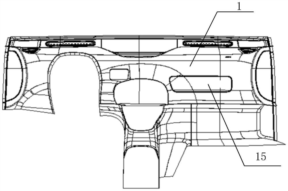 Instrument panel stand and automobile