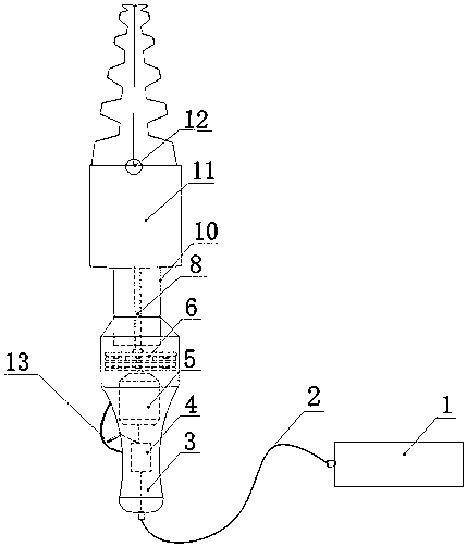 Pepper picking machine with adjustable operation height and angle