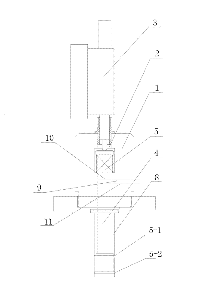 Depth gauge for multiple oil grooves in hole